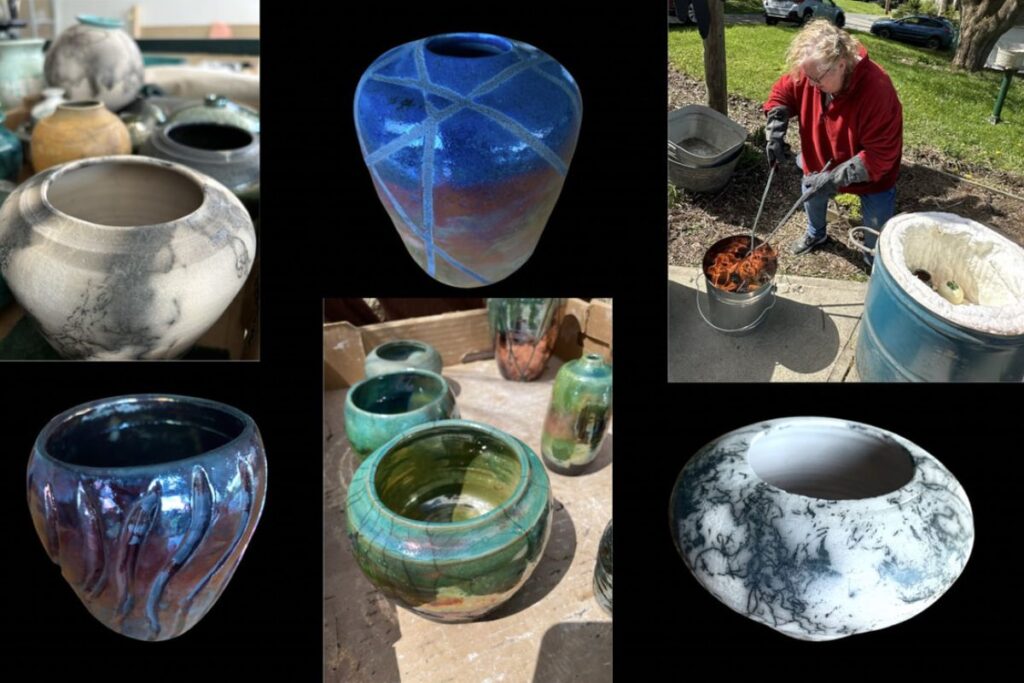 raku pottery ideas