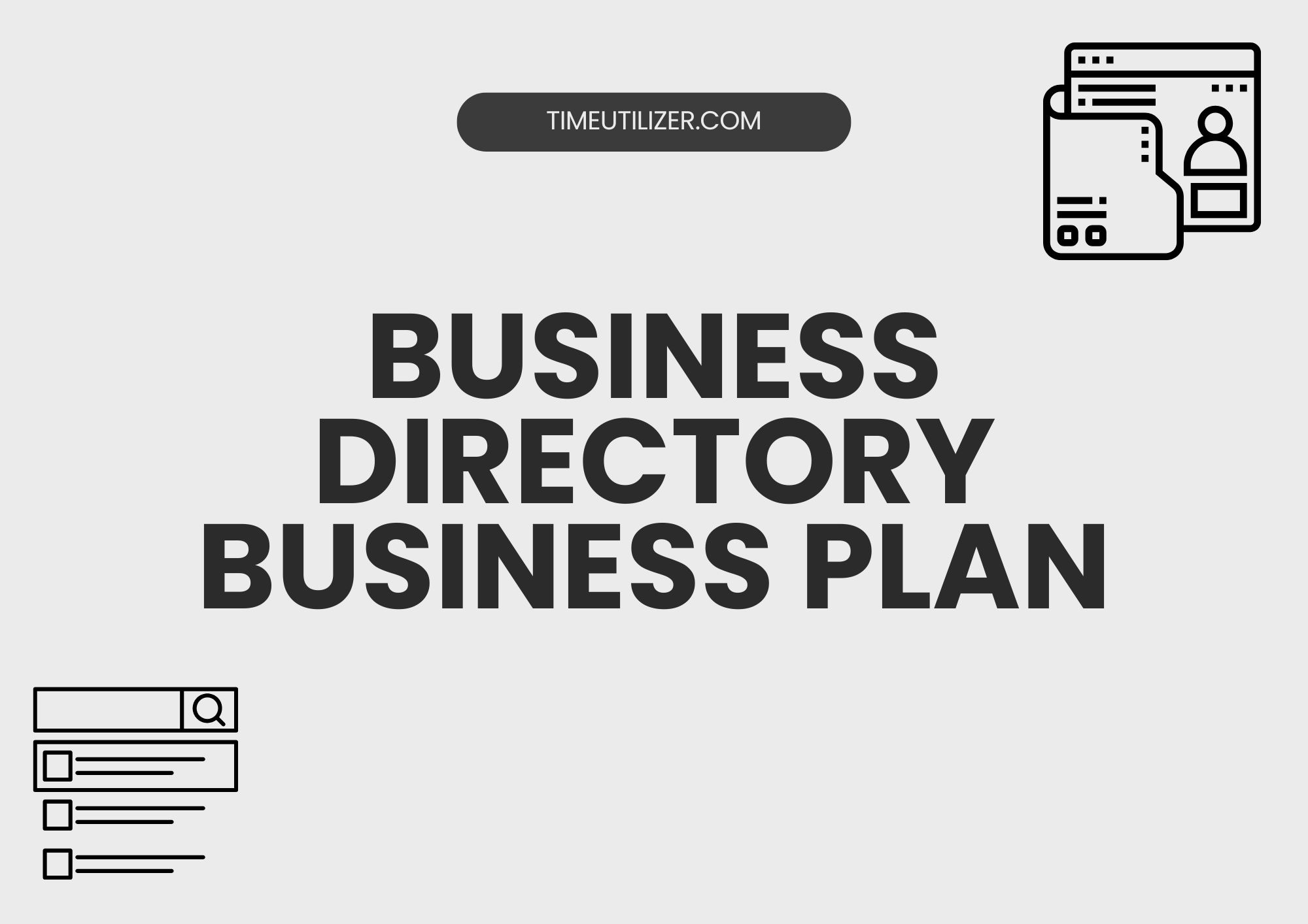 business directory business plan